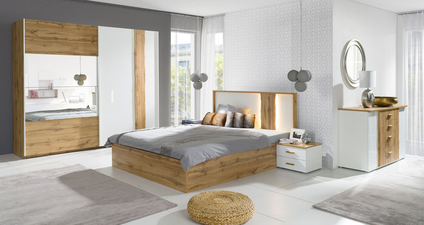Wood WD12 Sliding Door Wardrobe 250cm