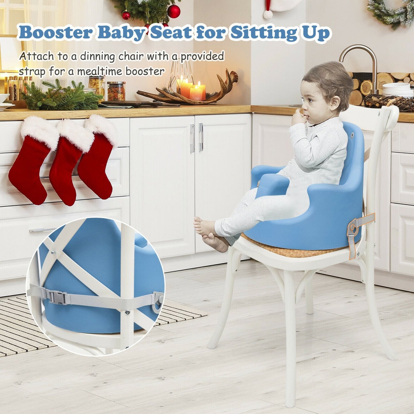 6 in 1 Baby Walker Training Set-Blue