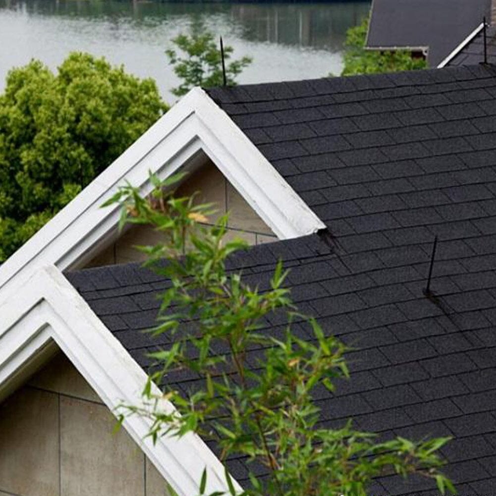18/36Pcs Premium Rectangular Asphalt Bitumen Waterproof Roofing Shingles