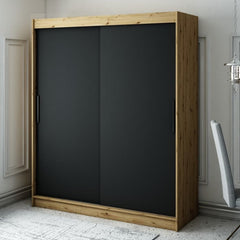 Leto T Sliding Door Wardrobe 180cm