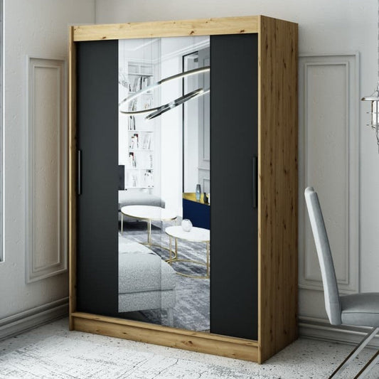 Leto T1 Sliding Door Wardrobe 150cm