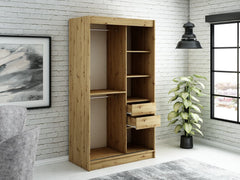 Leto V1 Sliding Door Wardrobe 120cm