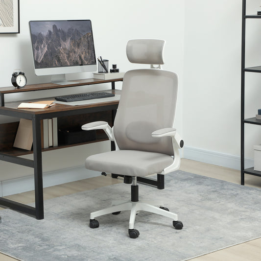 HOMCOM Multi-Adjust Office Chair - Grey