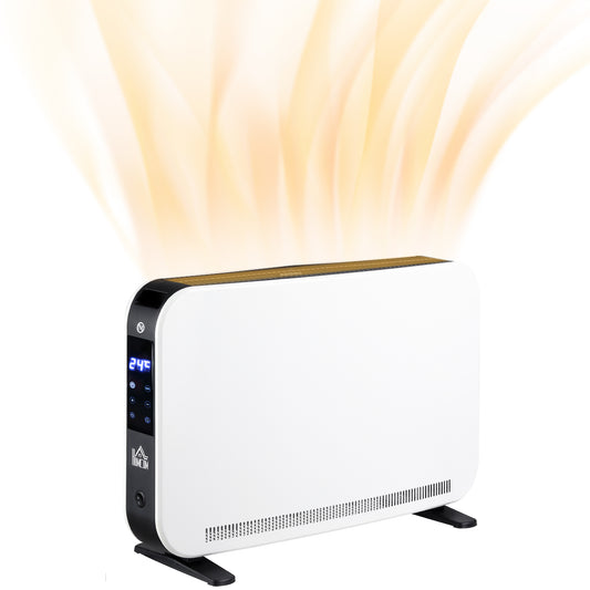 HOMCOM Three-Mode Modern Slimline Heater, 7-35√¢‚Äû∆í Temperature