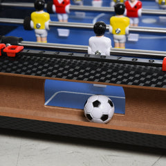 HOMCOM 29 Inch Mini Tabletop Football Foosball Gaming Table Play Fun Game Toy 74.5L x 36.1W x 12H CM