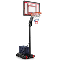 1.55-3.1M Height Adjustable Basketball Hoop with Wheels