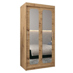 Uppsala T3 Sliding Door Wardrobe 100cm