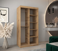 Roma I Sliding Door Wardrobe 100cm