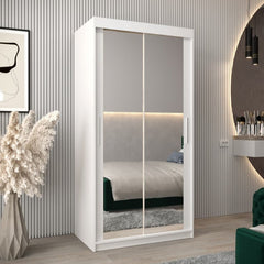 Tokyo III Sliding Door Wardrobe 100cm