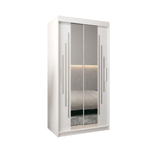 York I Sliding Door Wardrobe 100cm