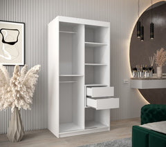 Boliwia Sliding Door Wardrobe 100cm