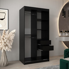 Elypse Sliding Door Wardrobe 100cm