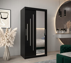 York II Sliding Door Wardrobe 100cm