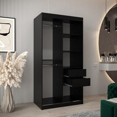 Larvik II Sliding Door Wardrobe 100cm