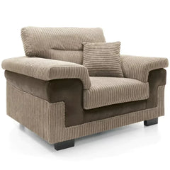 Samson Corded Fabric Armchair