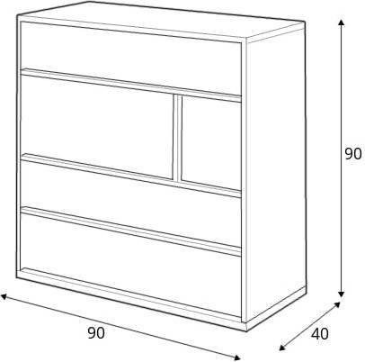 Imola IM-07 Chest of Drawers 90cm