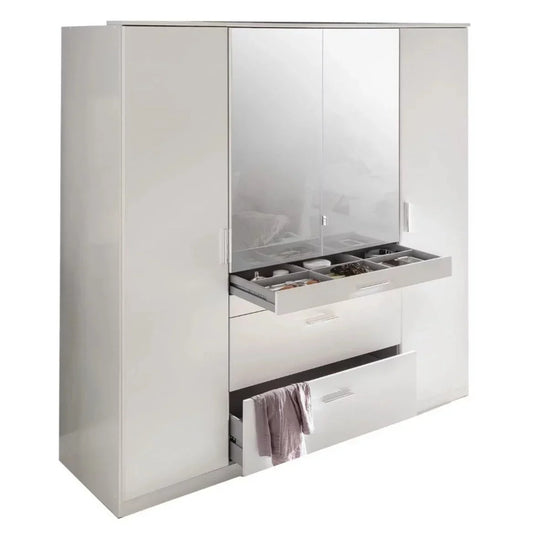 ACORN 4 Door Wardrobe White 180cm