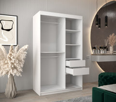 Parma II Sliding Door Wardrobe 120cm