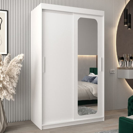 Uppsala T2 Sliding Door Wardrobe 120cm