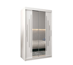 York I Sliding Door Wardrobe 120cm