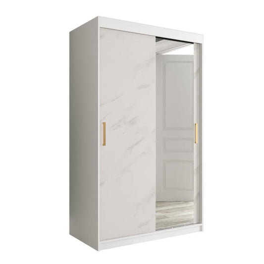 Geneva T2 Sliding Door Wardrobe 120cm