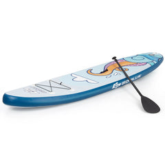 10.5FT Inflatable Stand Up Paddle Board with Non-Slip Deck