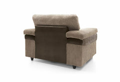 Samson Corded Fabric Armchair