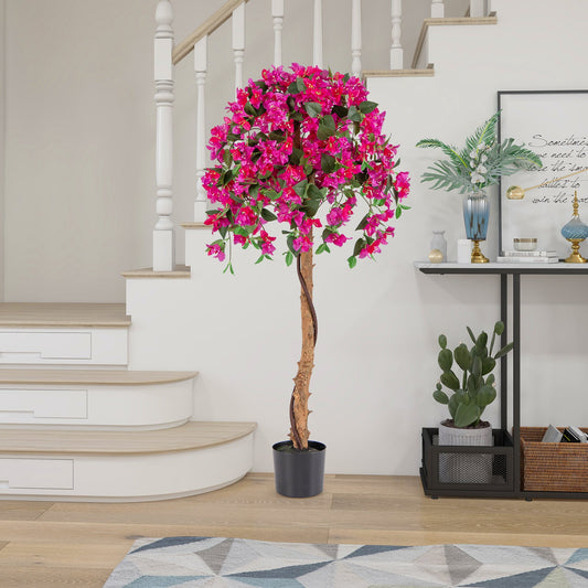 130cm Artificial Azalea Tree with 576 Flowers and 288 Leaves