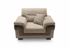 Samson Corded Fabric Armchair