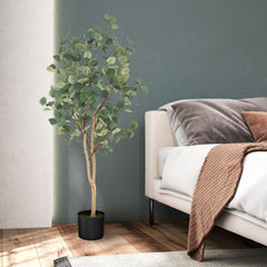 1.4/1.65 m Artificial Eucalyptus Tree with Silver Dollar Leaves-1.4 m