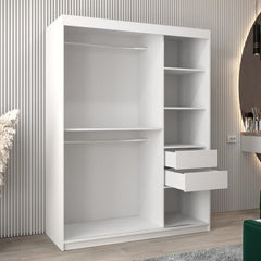 Larvik III Sliding Door Wardrobe 150cm