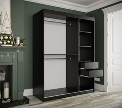 Geneva T2 Sliding Door Wardrobe 150cm