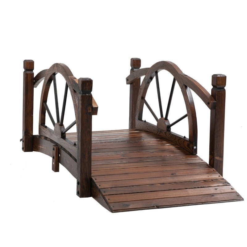 1.5M Wooden Garden Bridge - lalafurniture