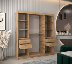 Uppsala V2 Sliding Door Wardrobe 180cm