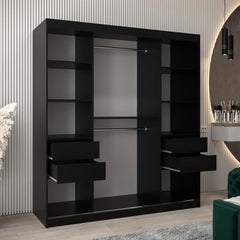 Larvik I Sliding Door Wardrobe 180cm