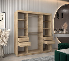 Uppsala V2 Sliding Door Wardrobe 180cm