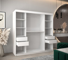 Uppsala V2 Sliding Door Wardrobe 200cm