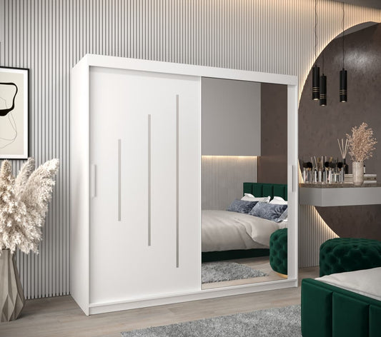 York II Sliding Door Wardrobe 200cm