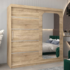 Uppsala V2 Sliding Door Wardrobe 200cm