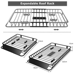 1.6M x 1M Universal Extendable Luggage Roof Tray Holder