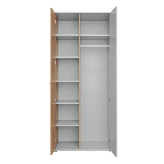 Vivero Hinged Wardrobe 84cm