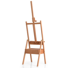 Wooden Artist Easel Beech Stand with Adjustable Holder and Drawer