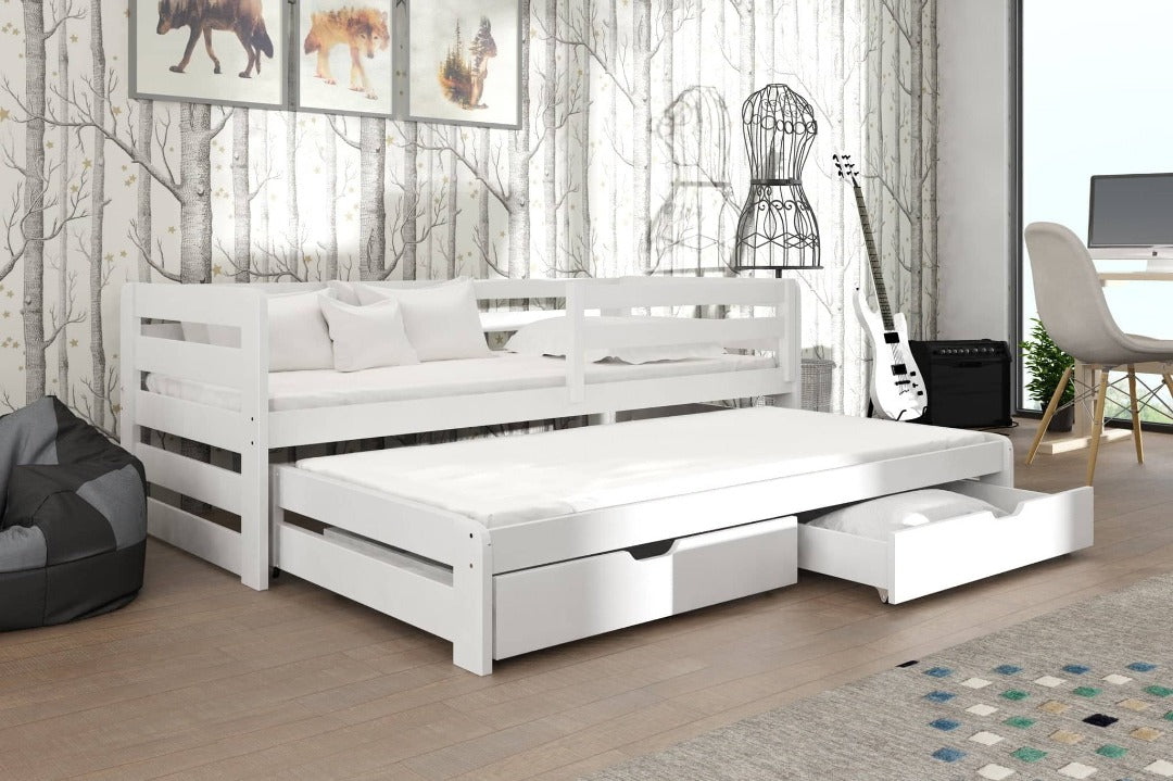 Senso Double Bed with Trundle