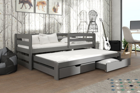 Senso Double Bed with Trundle