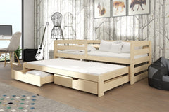 Senso Double Bed with Trundle