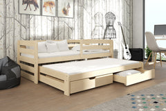 Senso Double Bed with Trundle