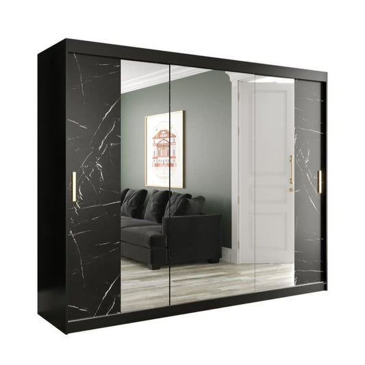 Geneva T2 Sliding Door Wardrobe 250cm