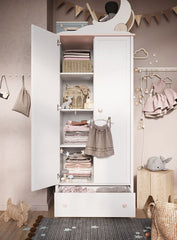 Luna LN-12 Hinged Wardrobe 85cm