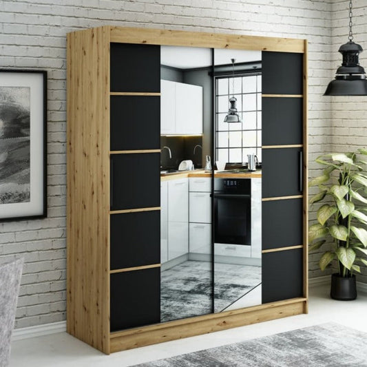 Leto V4 Sliding Door Wardrobe 180cm