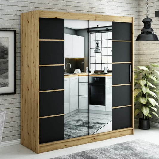 Leto V4 Sliding Door Wardrobe 200cm